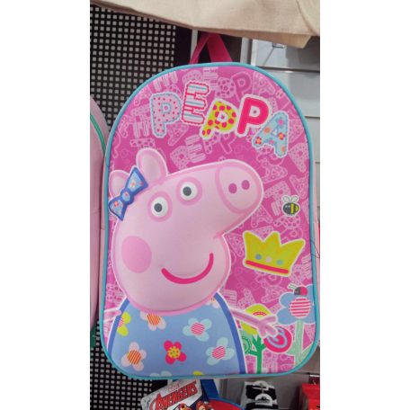 Peppa malac 3D ovis hátizsák