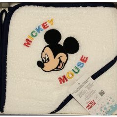 Mickey frottír baba kapucnis fürdőlepedő