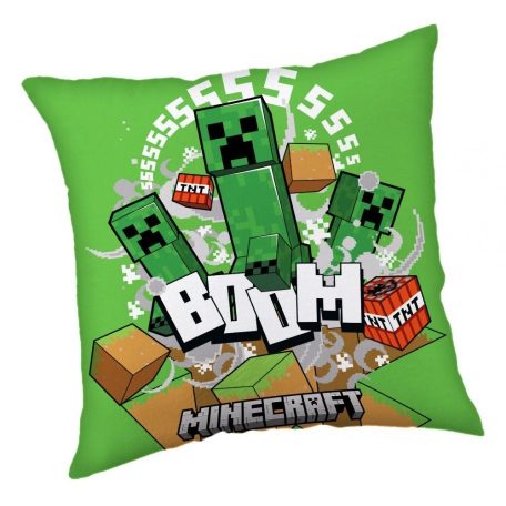 Minecraft díszpárna-zöld